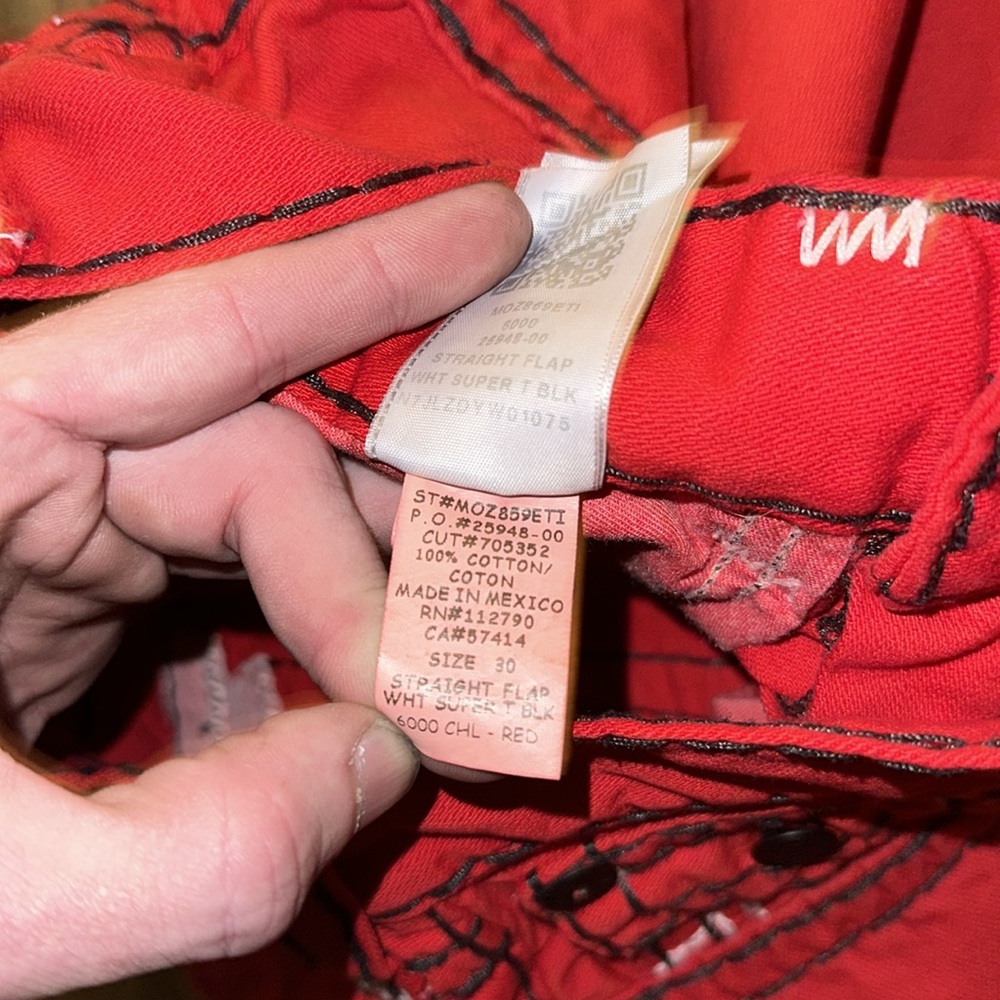 True Religion Ricky Super T Holy Grail! 30x34 - Picture 11 of 11